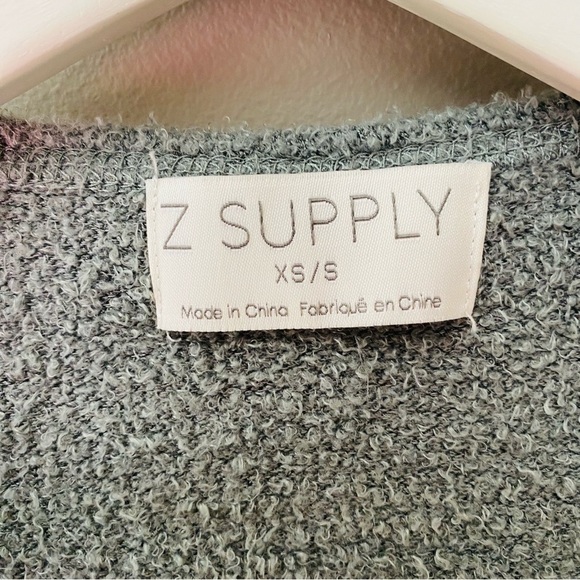 Z Supply Open Front Cardigan Gray Sz XS/S - Picture 4 of 8